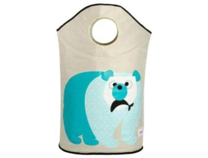 3 Sprouts Cesto Ropa - Oso Polar