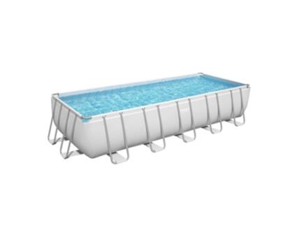 Piscina rectangular con depuradora 640x274x132 cm.
