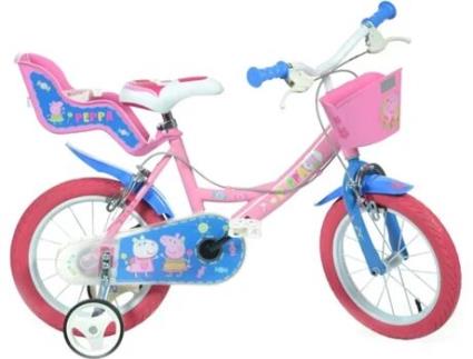 Bicicleta PEPPA PIG Rosa (Idade Mínima: 4 anos - 14')