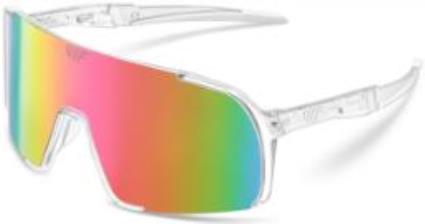 Óculos-de-sol VIF VIF One Transparent Pink Polarized