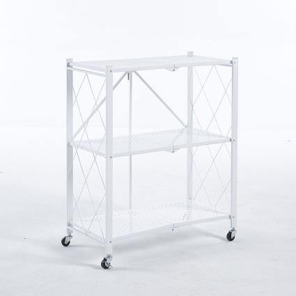 Catterhouse Kim 3 71.5x38x88 Cm Folding Metal Shelf Prateado