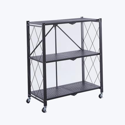 Catterhouse Kim 3 71.5x38x88 Cm Folding Metal Shelf Prateado