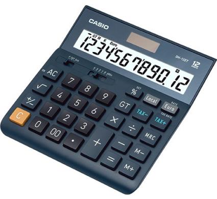 Calculadora de Secretária 12 Digitos (Preto) - CASIO