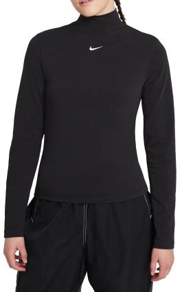 T-Shirt de manga comprida Nike  Sportswear Collection Essentials Women s Long-Sleeve Mock Top