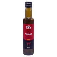 Molho de soja tamari orgânico 250 ml - Sol Natural