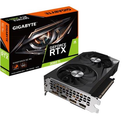 GIGABYTE - GeForce RTX? 3060 Ti WINDFORCE OC 8G