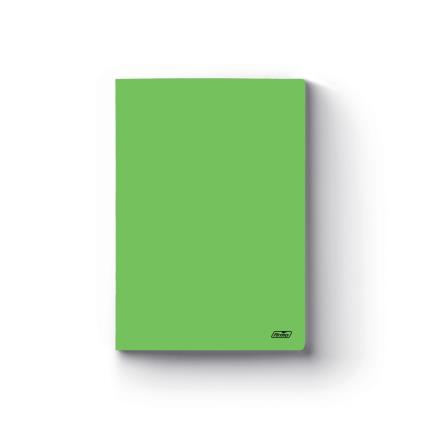 FIRMO Caderno Agrafado Spring, A4, 60 Folhas, Pautado, Verde