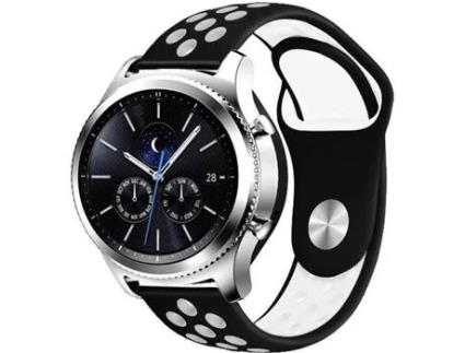 Bracelete Honor Watch GS 3 G4M Desportiva Preto e Branco