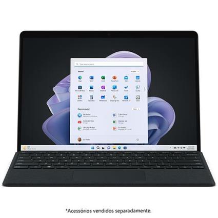 Computador Portátil Microsoft Surface Pro 9 - Graphite - Intel® EVO Core™ i7-1255U | 256GB | 16GB