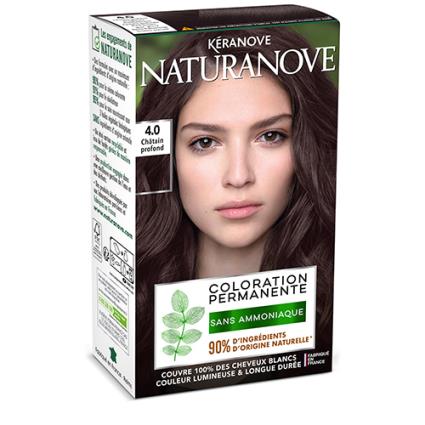 Kéranove Naturanove Coloração Permanente 4.0 Chatain Profond