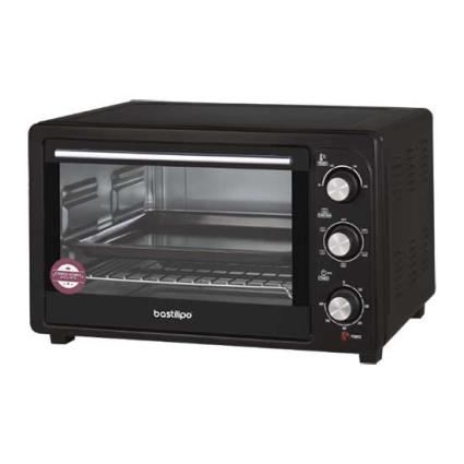 Bastilipo Verona Black Tabletop Oven 1500w 32l