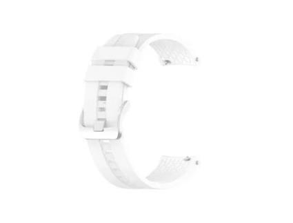 Bracelete Silicone Com Fivela para Samsung Galaxy Watch5 Pro Bluetooth - 45mm - Branco