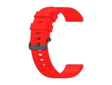 Bracelete Silicone Com Fivela para Ulefone Watch GPS - Vermelho