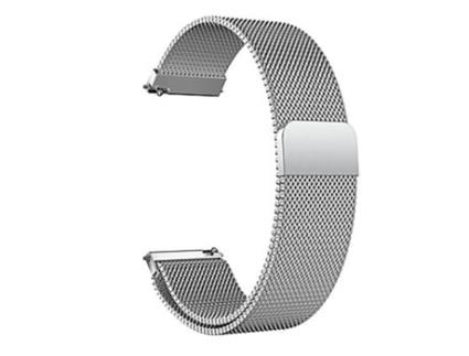 Bracelete Milanese Com Fecho Magnético para Ulefone Watch GPS - Cinza