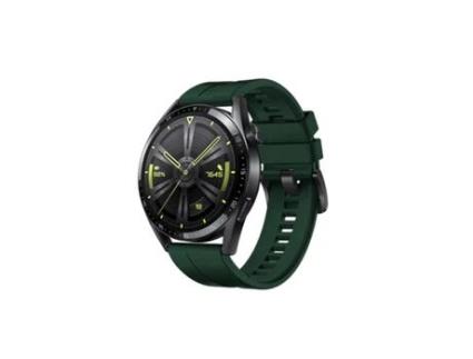 Bracelete Silicone para Huawei Watch GT 3 Pro 43mm  - Verde