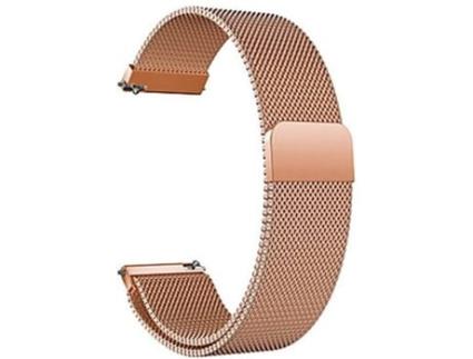 Bracelete Realme Vivomove Luxe 42mm G4M Milanese Dourado