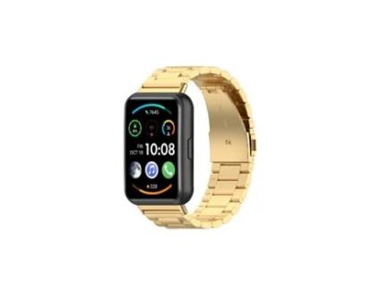 Bracelete + Ferramenta para Huawei Watch Fit 2 Classic - Ouro