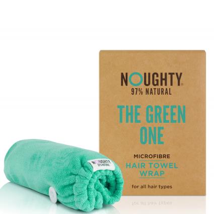 Noughty Hair Towel Green