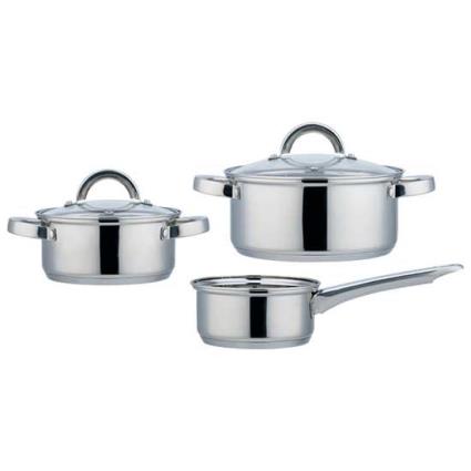 Bastilipo Stainless Cookware Set 5 Pieces Prateado