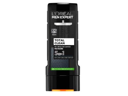 Gel Men Expert De Banho Total Clean 400ml