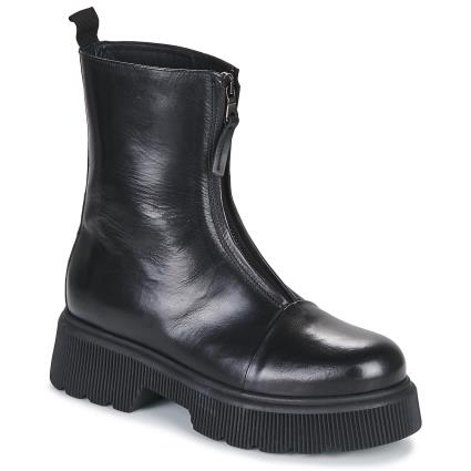 Minelli  Botins ELEYA  Preto Disponível em tamanho para senhora. 37,38,39,40.Mulher > Sapatos > Botins