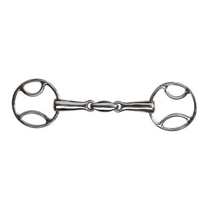 Feeling Anatomical Snaffle With Pins  115 mm