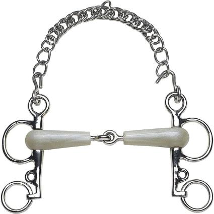 Feeling Flexi 110 Mm Split Pelham Bit With Short Branch  125 mm