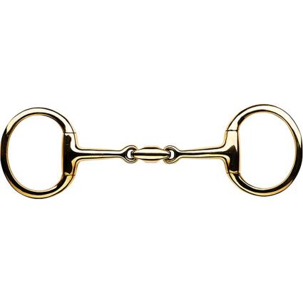 Feeling Cyprium Anatomical Double Break Olive Snaffle  145 mm
