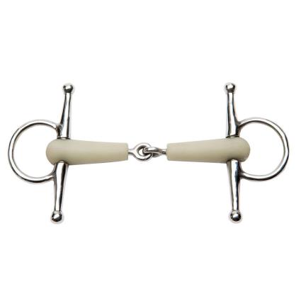 Feeling Flexi Split Full Cheek Snaffle With Short Branch  115 mm