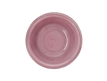 Saladeira Quid Vita Peoni Cerâmica Cor de Rosa (2.