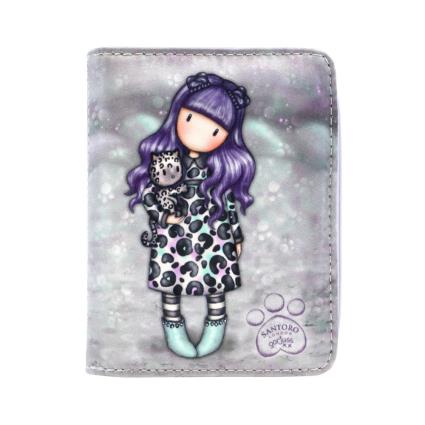 Santoro London Folding Gorjuss™ Smitten Kitten Wallet Colorido