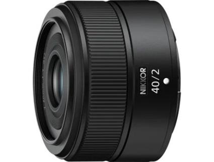 Objetiva NIKON Nikkor Z 40mm F/2 (Preto - Encaixe: Nikon Z - Abertura - f/16 - f/2)