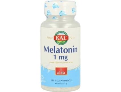 Suplemento Alimentar KAL Melatonin (120 tabletes de 1mg)