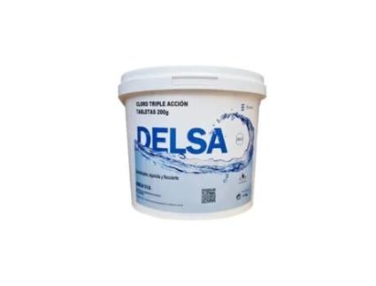 Pastilhas de Cloro Isso DELSA200Gr 5Kg