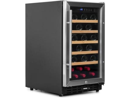 Cave de Vinho VINOBOX V40 1T (37 Garrafas - Inox)