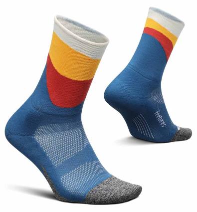 Calcetines Running_hombre_feetures Elite Ultra Light Mini Crew L Multicolor