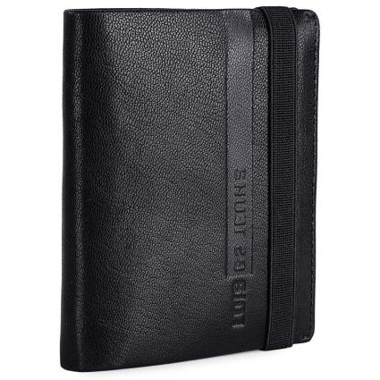 Lois Eagle Leather Wallet Preto  Homem