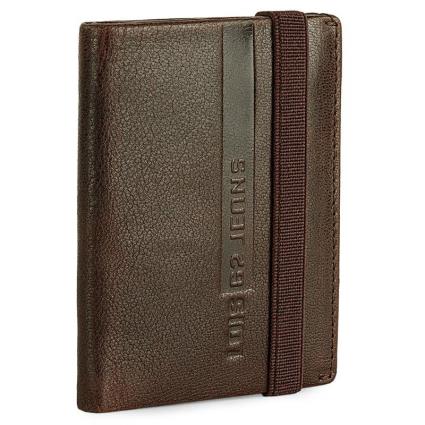 Lois Eagle Leather Wallet Castanho  Homem