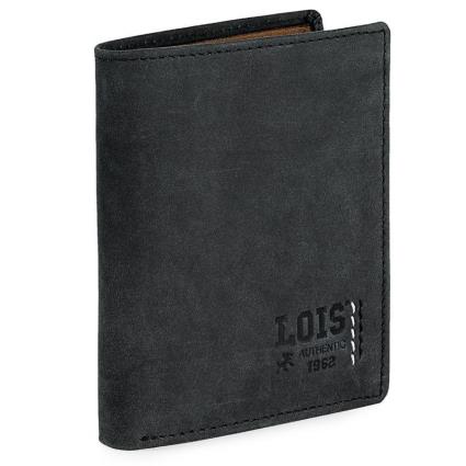 Lois Hewitt Leather Wallet Preto  Homem