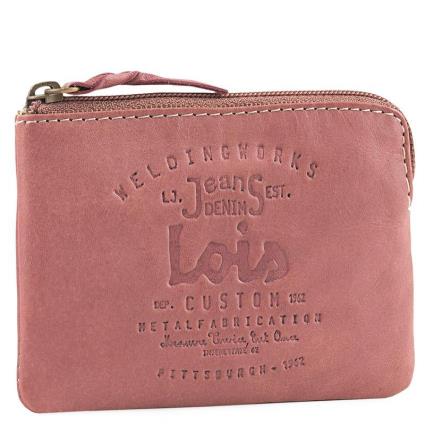 Lois Massachusetts Purse Leather Wallet Rosa  Homem