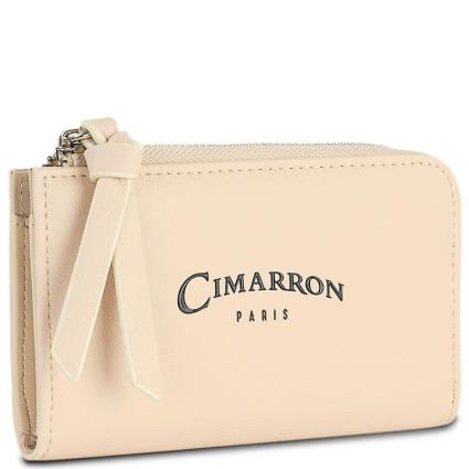 Cimarron Shasta Pu Purse Leather Wallet Beige  Mulher