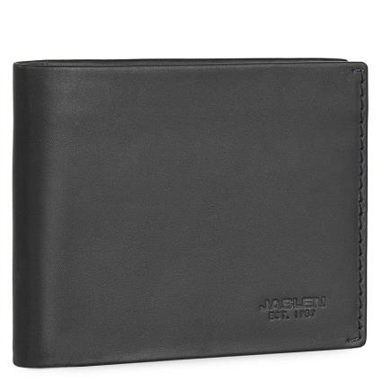 Jaslen Lyon Leather Wallet Preto  Homem