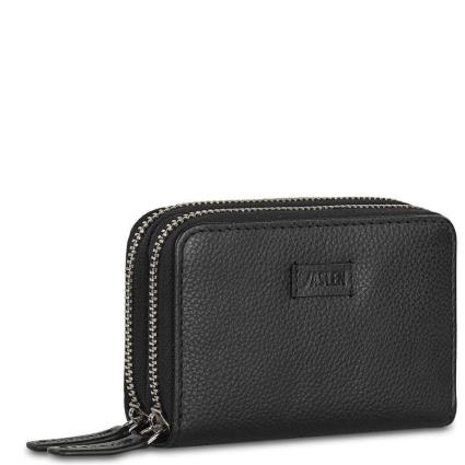 Jaslen Amberes Purse Leather Wallet Preto  Mulher
