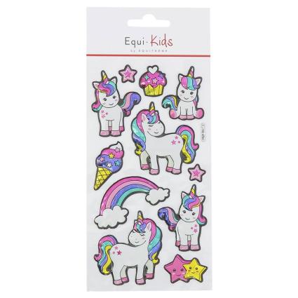Equikids 11 Embroided Star Unicorn Stickers