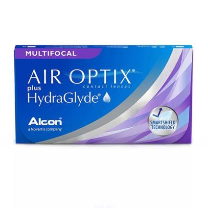 Lentes de Contacto Air Optix Plus HydraGlyde Multifocal 3 un