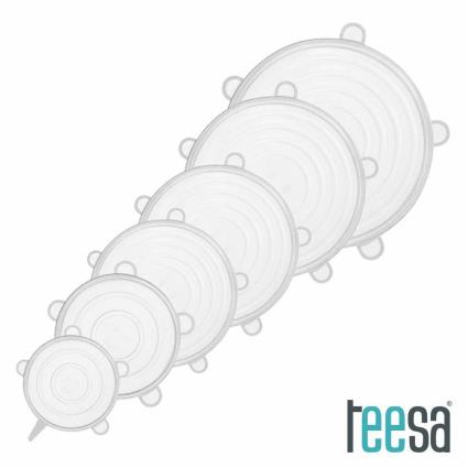 Conjunto 6 Tampas de Silicone - Teesa