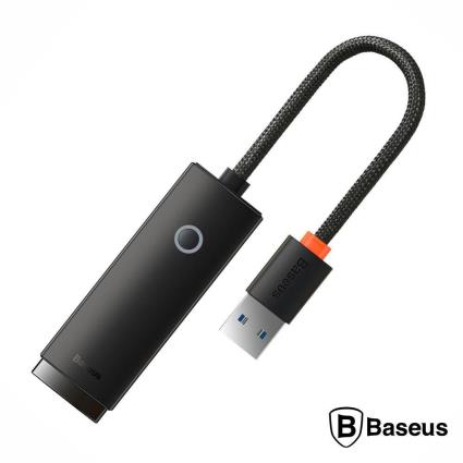 Cabo Adaptador Usb-A / Rj45 1000Mbps Preto - Baseus