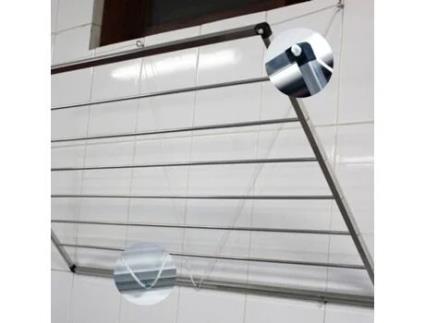 Estendal de Parede em Alumínio PORTIMPACT (100 cm)