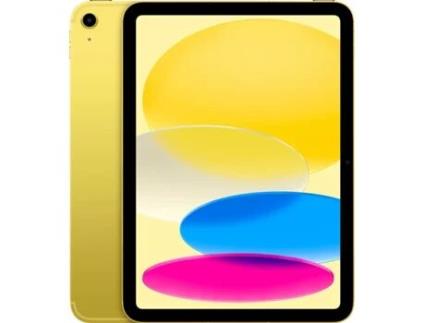 iPad APPLE (10.9'' - 64 GB - Wi-Fi+Cellular - Amarelo)