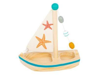 Jogo Didático SMALL FOOT COMPANY Madeira - Branco - 17 x 8,5 x 20 cm)